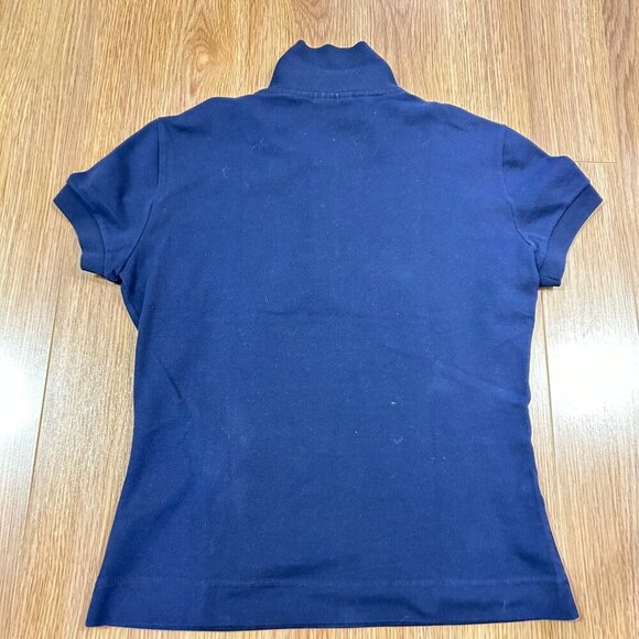 Lacoste Piqué Polo T-Shirt Blue - Picture 3 of 12